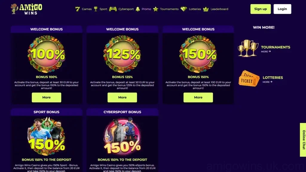 Amigowins Casino Casino